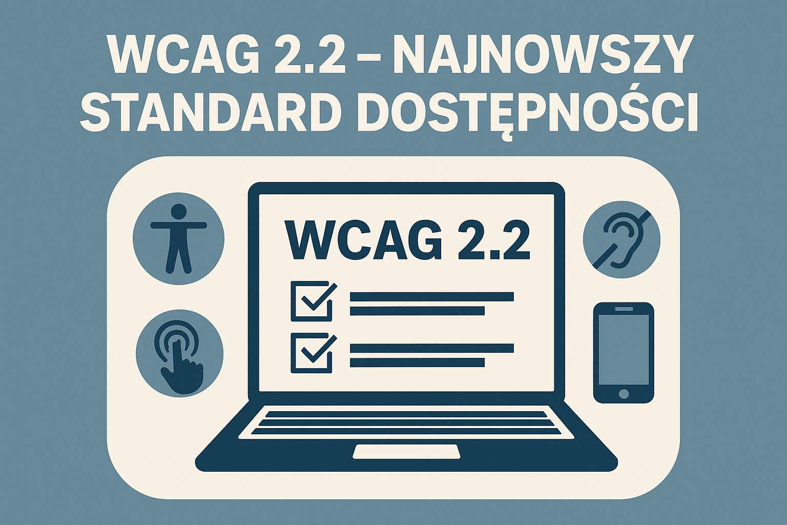Dostępność WCAG na stronie firmowej 2026: sensowne minimum, które poprawia UX, SEO i konwersję